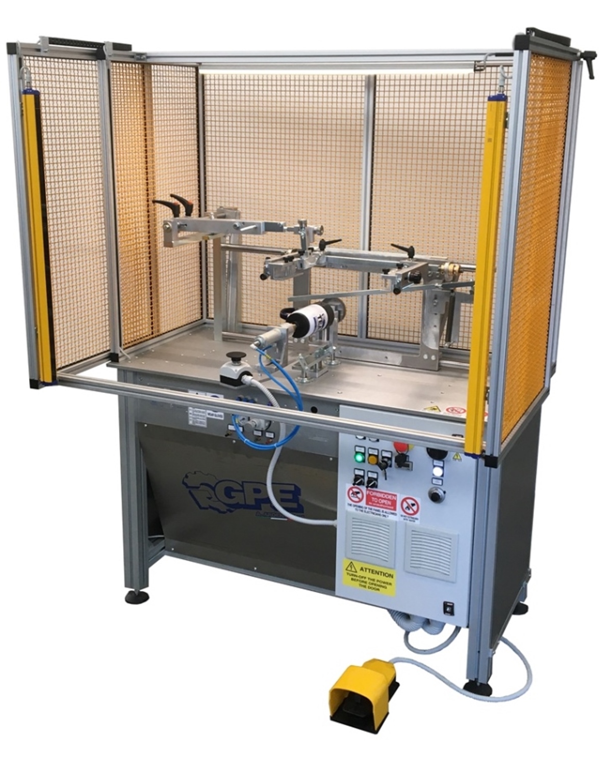 GPE Ardenghi’s ARBIS/33 semiautomatic screen printing machine